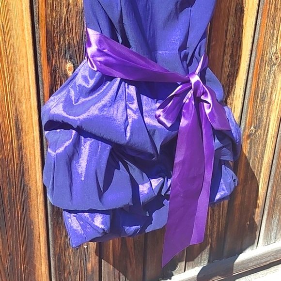 J McClintock Purple cocktail dress - Picture 6 of 12